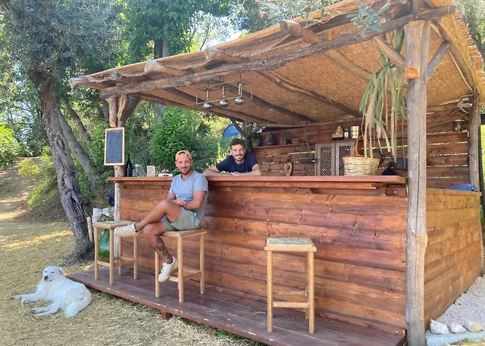 Luxury tent Habitat Eco Farm Sorrento