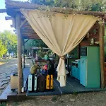 Luxe tent Habitat Eco Farm *