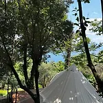 Luxe tent Habitat Eco Farm Sorrento
